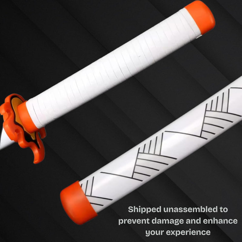 Kyojuro Rengoku – Demon Slayer Nichirin – Wooden Katana Replica (104 cm)