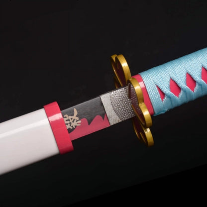 Mitsuri Kanroji Katana – Demon Slayer Pink Nichirin Cosplay Sword 104cm