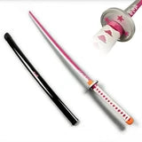 Kanao Tsuyuri – Demon Slayer Pink Nichirin – Wooden Katana Replica (104 cm)