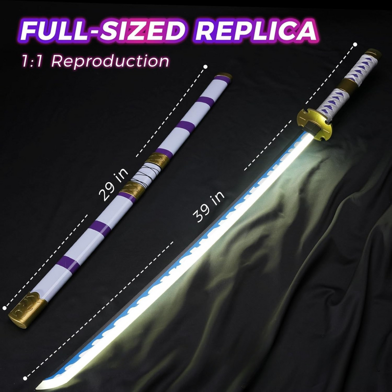 Roronoa Zoro – One Piece Katana – LED Katana Replica (104 cm)