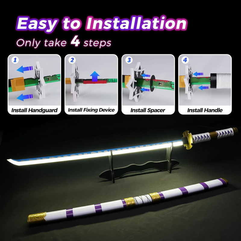 Roronoa Zoro – One Piece Katana – LED Katana Replica (104 cm)