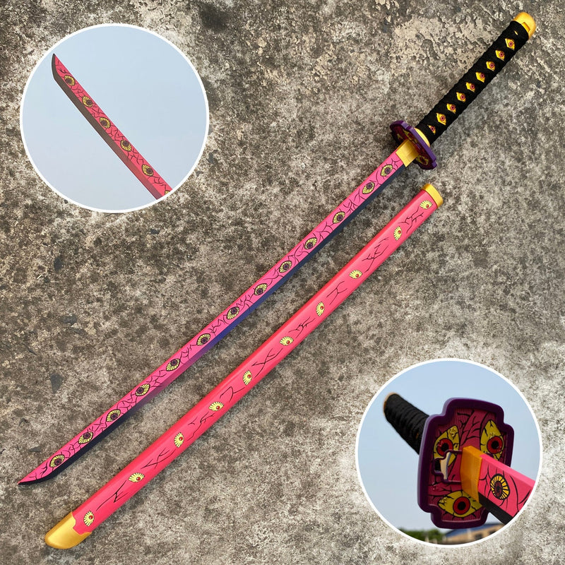Kokushibo – Demon Slayer Nichirin – Wooden Katana Replica (104 cm)