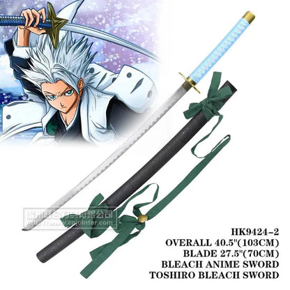 Toshiro Hitsugaya – Bleach Hyorinmaru – Wooden Katana Replica (104 cm)