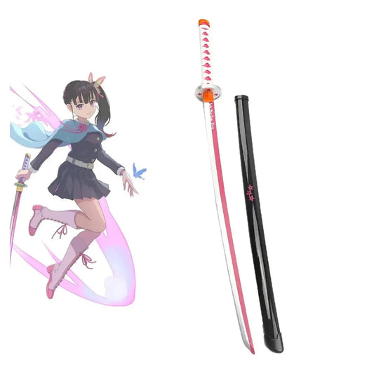 Kanao Tsuyuri – Demon Slayer Pink Nichirin – Wooden Katana Replica (104 cm)