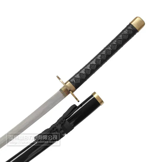 Ichigo Kurosaki – Bleach Bankai Zangetsu – Wooden Katana Replica (104 cm)