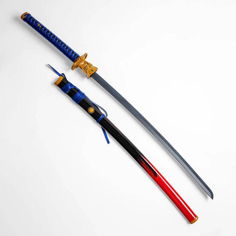 Onimaru Kunitsuna – One Piece Black & Red – Wooden Katana Replica (104 cm)