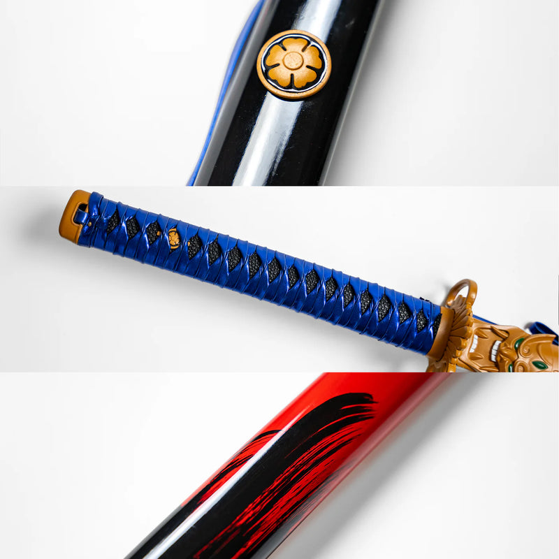 Onimaru Kunitsuna – One Piece Black & Red – Wooden Katana Replica (104 cm)