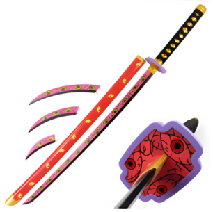 Kokushibo – Demon Slayer Nichirin – Wooden Katana Replica (104 cm)