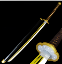 Kaigaku – Demon Slayer Nichirin – Wooden Katana Replica (104 cm)