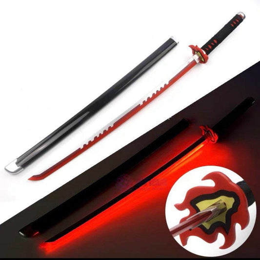 Kyojuro Rengoku – Demon Slayer Nichirin – LED Katana Replica (104 cm)