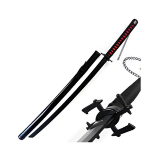 Ichigo Kurosaki – Bleach Zangetsu – Wooden Katana Replica (104 cm)