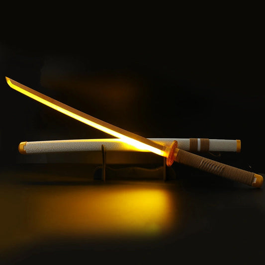 Zenitsu Agatsuma – Demon Slayer Nichirin – LED Katana Replica (104 cm)