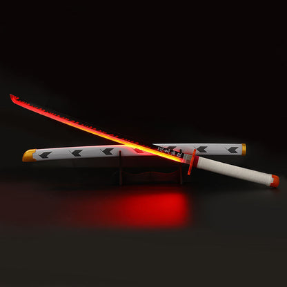 Kyojuro Rengoku – Demon Slayer Nichirin – LED Katana Replica (104 cm)