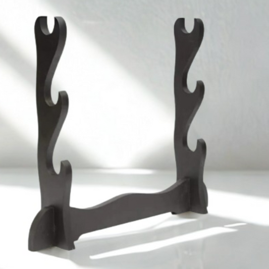 Three-layer katana stand – premium sword display rack for full-size katanas